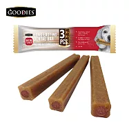 新上市 GOODIES 無穀《耐嚼型潔牙棒》 3支/包 10包組 犬用零食 潔牙獎勵 寵物牙齒保健磨牙 培根風味-3支入&times;10包