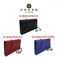【CROSS】 台灣總經銷 限量1折 頂級小牛皮斜背包/肩背包 全新專櫃展示品(贈送名牌鋼筆) 肩背紅