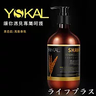 YSKAL伊偲蔻爾小麥蛋白修護洗髮精-500ml-高雅香氛X2瓶