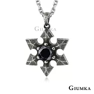 GIUMKA 情侶項鍊 925純銀 雪花戀曲 項鍊 單個價格 情人節 禮物 MNS020001 男墬大款