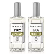 Berdoues 1902 專屬記憶 馬鞭草柚子古龍水(125ml)X2入