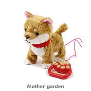 日本Usamomo萌兔桃桃- 家家酒-一起去散步 柴犬