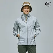 【Xpore體驗價↘】ADISI 女20D超輕量Xpore-3L防水透氣連帽外套AJ2111046 (S-2XL) / 防風 防潑水 快乾 輕量 環保 阻菌 S 波光灰紫