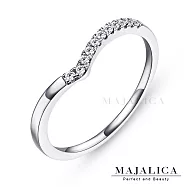 Majalica純銀戒指 勝利V 女戒 925純銀尾戒 新春開運防小人 多款任選 PR4017 美國圍2號