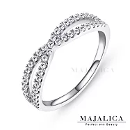 Majalica純銀戒指 交織 女戒 925純銀尾戒 新春開運防小人 多款任選 PR4016 美國圍3號