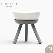 Inherent Oreo 寵物高腳碗 寵物碗 寵物碗架 狗碗 M 大象灰