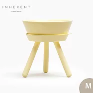 Inherent Oreo 寵物高腳碗 寵物碗 寵物碗架 狗碗 M 檸檬黃