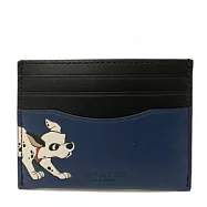 COACH X 迪士尼聯名撞色名片夾 101忠狗