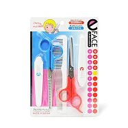 日本鵜飼 美髮剪刀組(美髮剪X1+打薄剪X1+專用梳X1)