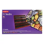 【DERWENT德爾文】STUDIO油性色鉛 木盒裝 72色