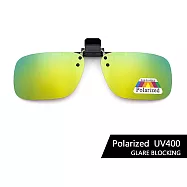 【SUNS】寶麗來偏光太陽眼鏡夾片 上翻式夾片 防眩光 抗UV400 小框 桔水銀