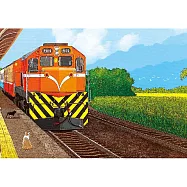 【台製拼圖】 s108-007 林宗範鐵道系列 - 滿心祝福 (小108片) 拼圖