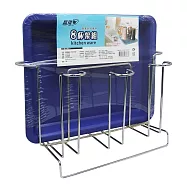 8杯架組(鐵線)-1入組