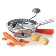 《EXCELSA》義大利 Lesto 3in1鍋架式搗泥器 | 起司檸檬皮刨刀 乳酪刨屑 料理刨絲器 刨絲刀 切絲器 3in1鍋架式搗泥器 3in1鍋架式搗泥器