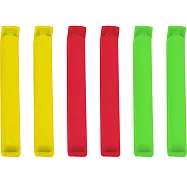 《GHIDINI》3色封口夾6入 | 密封夾 封口束帶 防潮 - 11cm