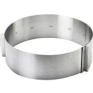 《GHIDINI》義大利 可調式慕斯圈 | 點心 慕斯 米飯塑形 - 圓16cm - 圓16cm