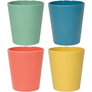 《NOW》美國 Ecologie竹纖維水杯4入 | 水杯 茶杯 咖啡杯 - 270ml - 270ml