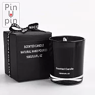 PinUpin 經典薰香蠟燭160g黑杯 環保無煙天然大豆蠟香味可選 黑杯_枸杞血橙