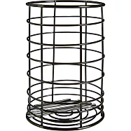 《Premier》Vertex餐具瀝水收納筒 | 廚具 碗筷收納筒 瀝水架 瀝水桶 - 黑