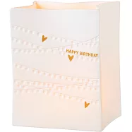 《RADER》禮袋白瓷燭台(慶生) | 蠟燭臺 燭座