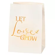 《RADER》鏤空紙袋燭台(愛萌芽) | 蠟燭臺 燭座