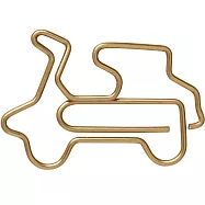 《RADER》德國 復古質感迴紋針15入(摩托車) | 文件整理 書籤夾