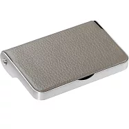 《Philippi》Dion掀蓋名片盒 | 證件夾 卡夾 - 灰棕