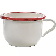 《ibili》復古琺瑯馬克杯 | 水杯 茶杯 咖啡杯 露營杯 琺瑯杯 - 紅150ml