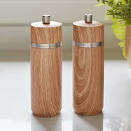 《MasterClass》陶刀研磨罐 | 調味瓶 - 木紋18.5cm
