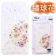 【奧地利水鑽】ASUS ZenFone 3 Deluxe (ZS570KL) 5.7吋 花系列空壓軟套(繡球花)