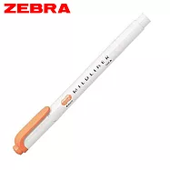 ZEBRA MILDLINER WKT7 雙頭柔性螢光筆 杏桃橘