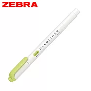 ZEBRA MILDLINER WKT7 雙頭柔性螢光筆 柑橘綠