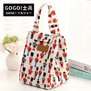 【DR.Story】全新39款高品質便當袋 保冷保溫袋 05-GOGO!士兵