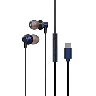 〈SEEHOT〉智慧型手機專用通話及音樂金屬耳麥(SH-MHC941) 嘻哈藍