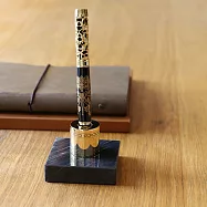 ARTEX|國立故宮博物院聯名 金番花鋼筆禮盒-黑金/米玫金 黑金