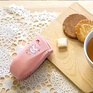 【摩肯】迷你封口機ST10揪團買任選2支更划算/台灣精品「電池式」 粉紅愛貓咪