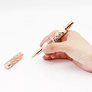 ARTEX|國立故宮博物院聯名 金番花鋼珠筆-黑金/米玫金 米玫金