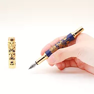 ARTEX|國立故宮博物院聯名 金番花鋼筆-藍金/紫玫金 藍金