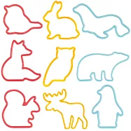《tescoma》歐洲 餅乾模9件 | 餅乾模 餅乾壓模 烘焙點心 - 可愛動物 - 可愛動物