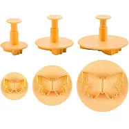 《tescoma》歐洲 ABS翻糖推壓模3件 | 翻糖器具 烘焙用品 - 蝴蝶 - 蝴蝶