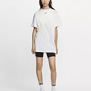 NIKE W ESSNTL SS DRSS 女 長版短袖上衣CJ2243100 M 白
