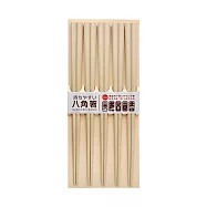 日本製 SUNLIFE 耐熱五角筷 &ndash; 原木色5入組