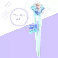 迪士尼 冰雪奇緣 閃亮艾莎 兒童學習筷 ELSA 公主 筷子 藍色