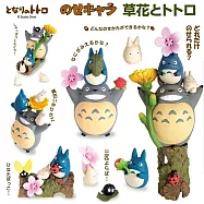 日空版ENSKYトトロ豆豆龍貓與花草款桌上のせキャラ疊疊樂公仔手辦NOS-83(挑戰堆疊平衡感)