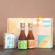 八十佃穀倉【禮盒】雙醋+單米含運組