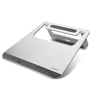 Jokitech 折疊式筆電散熱架 筆電增高架 筆電架 攜帶式 Macbook支架 iPad架 銀色