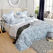 義大利La Belle《傾城之戀》特大天絲防蹣抗菌吸濕排汗兩用被床包組