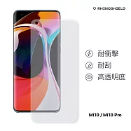犀牛盾 Xiaomi小米 Mi 10T/Mi 10T Pro 滿版衝擊曲面手機保護貼-正面