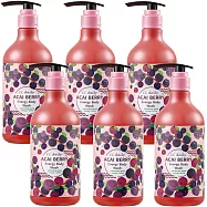 《台塑生醫》CC daily巴西莓果能量沐浴乳580g*6入