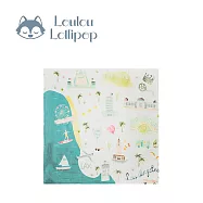Loulou Lollipop 竹纖維透氣包巾 120x120cm - 城市款-美國洛杉磯